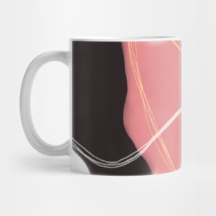 Abstract Pink Blush Watercolor Mug